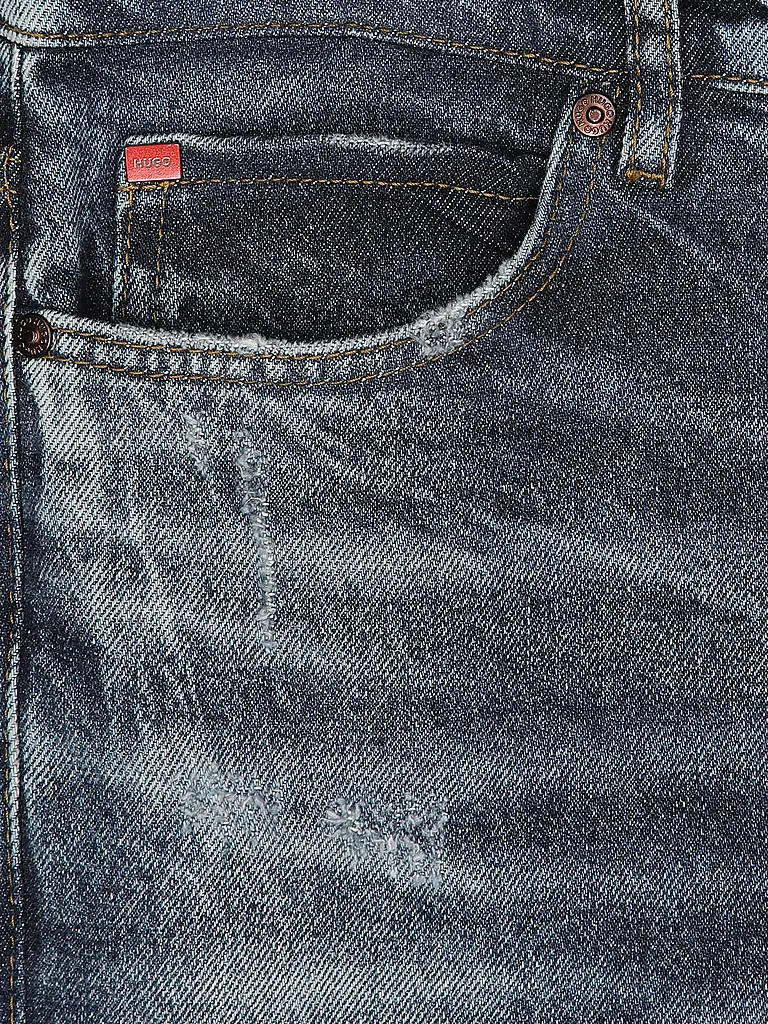 HUGO | Jeans Tapered Fit  | Bleu