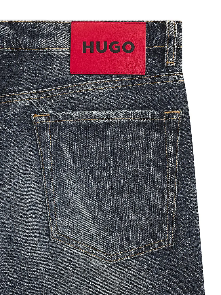 HUGO | Jeans Tapered Fit  | Bleu