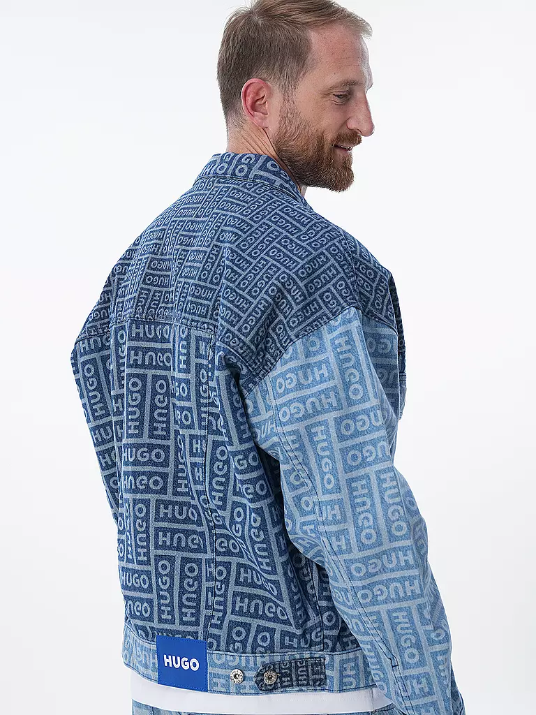 HUGO | Jeansjacke CORSO | Bleu