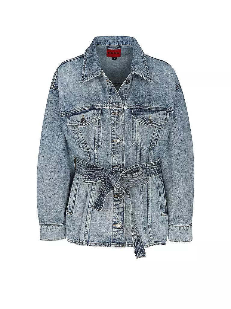 HUGO | Jeansjacke | Bleu clair