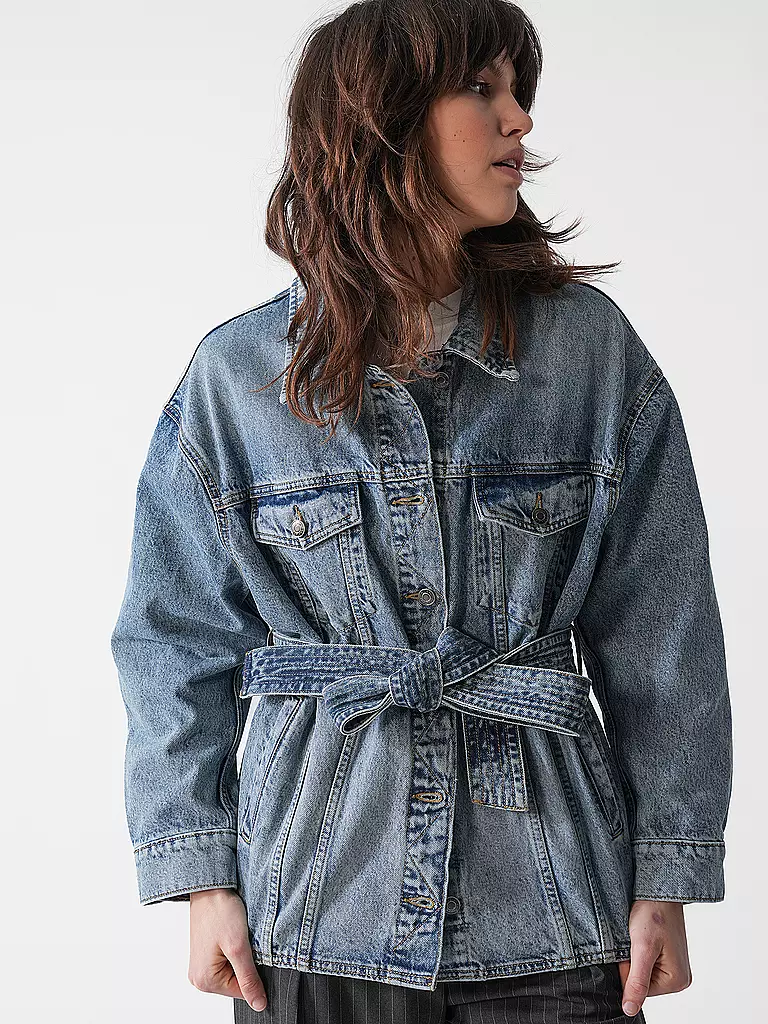 HUGO | Jeansjacke | Bleu clair