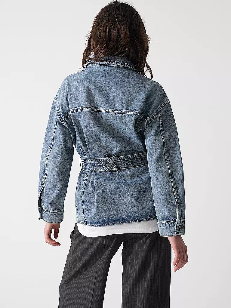 HUGO | Jeansjacke | Bleu clair