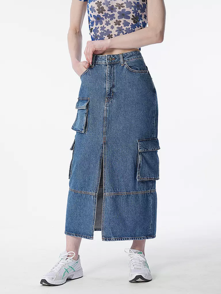 HUGO | Jeansrock GESEA | Bleu