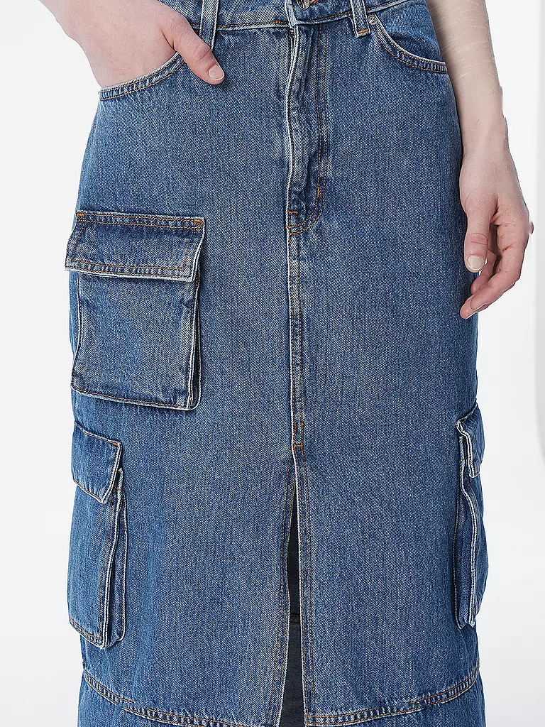 HUGO | Jeansrock GESEA | Bleu