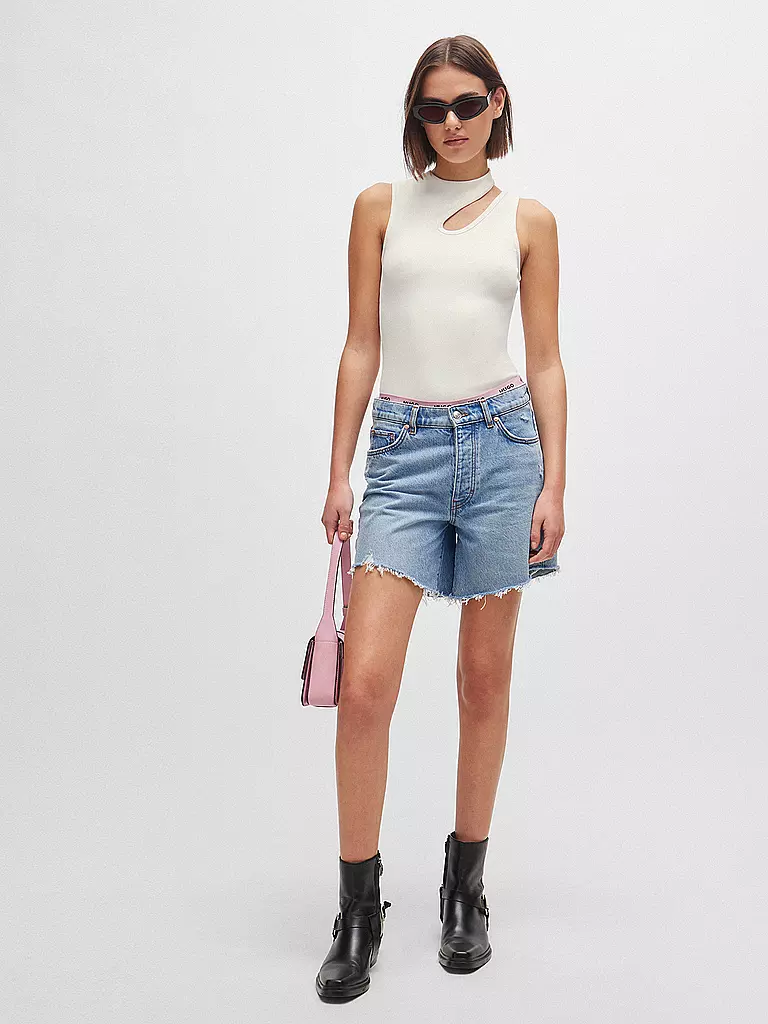 HUGO | Jeansshorts GEALEA | Bleu clair