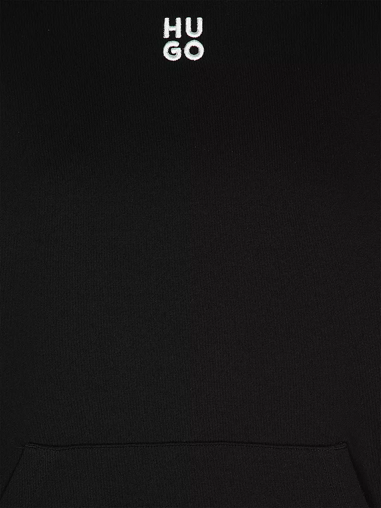 HUGO | Kapuzensweater - Hoodie DELFINIA | Noir