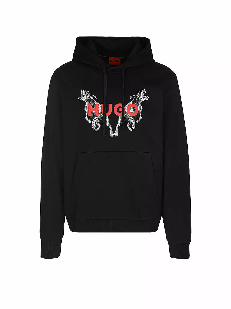 HUGO | Kapuzensweater - Hoodie DUELEYO | Noir