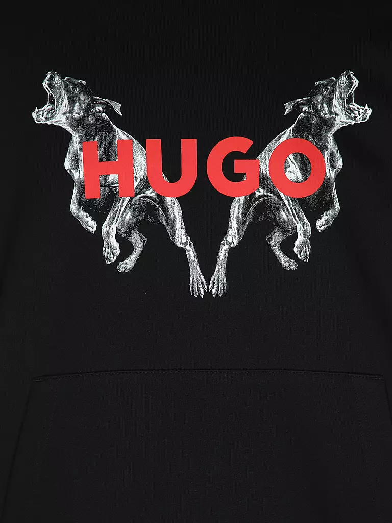 HUGO | Kapuzensweater - Hoodie DUELEYO | Noir