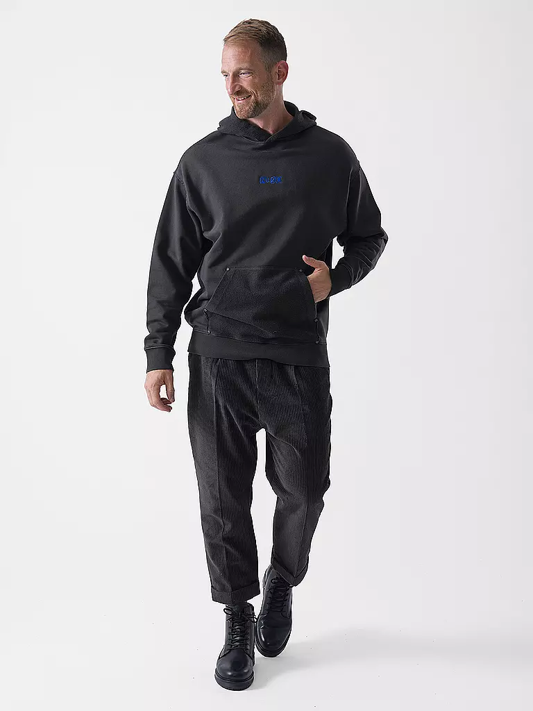 HUGO | Kapuzensweater - Hoodie NASDI | schwarz
