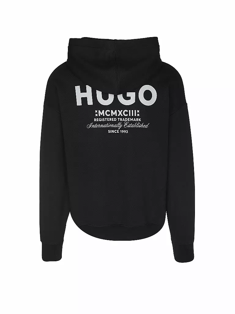 HUGO | Kapuzensweater - Hoodie NAZARDO | schwarz