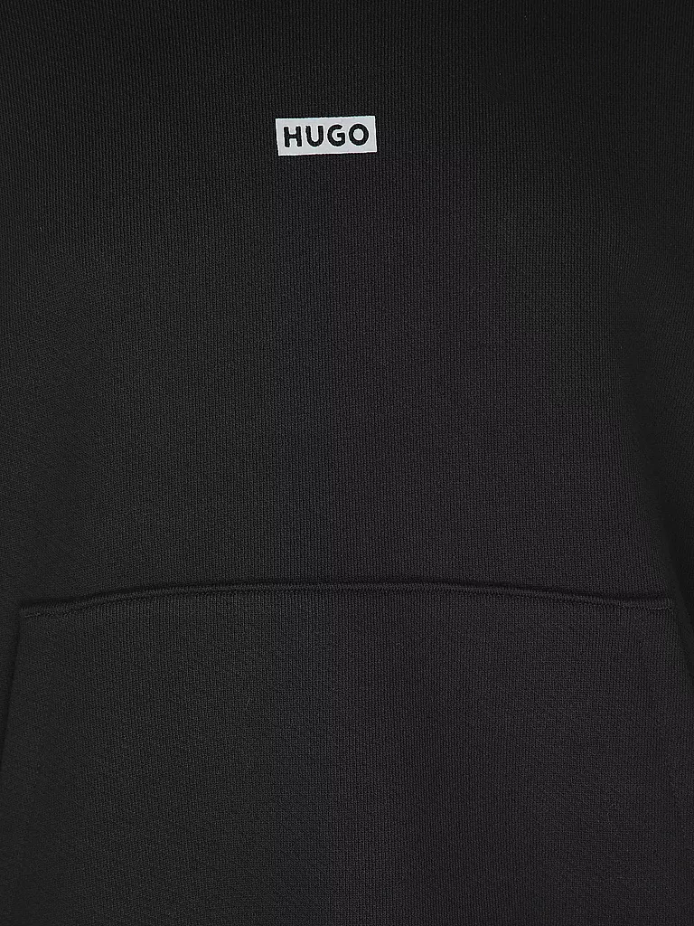 HUGO | Kapuzensweater - Hoodie NAZARDO | schwarz