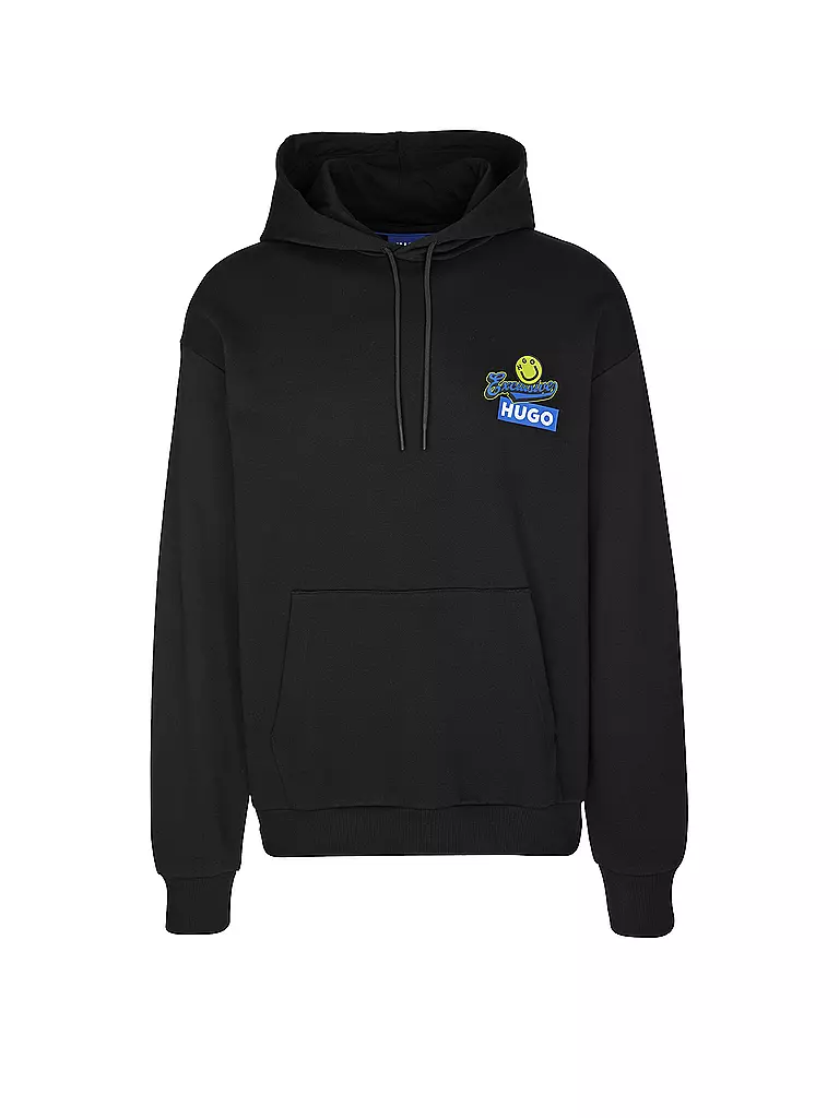 HUGO | Kapuzensweater - Hoodie NERRAIN | Noir