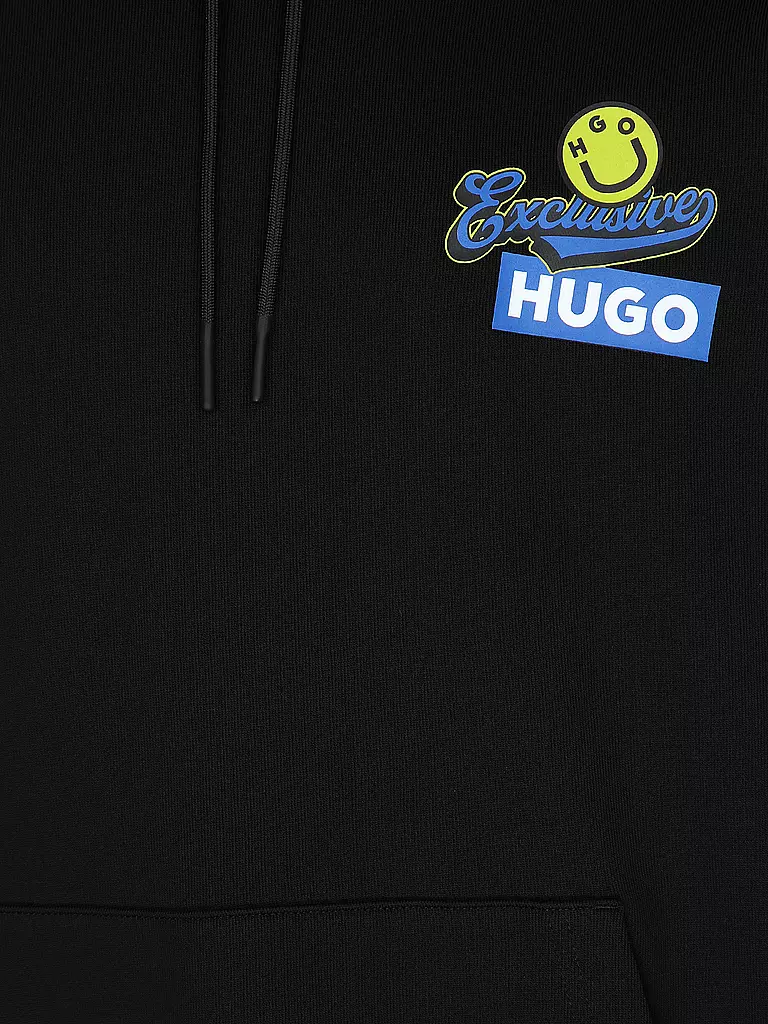 HUGO | Kapuzensweater - Hoodie NERRAIN | Noir