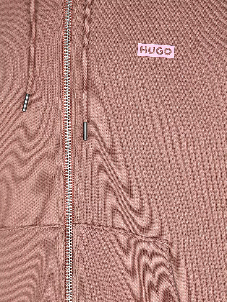 HUGO | Kapuzensweatjacke NARDIMEZ | Marron