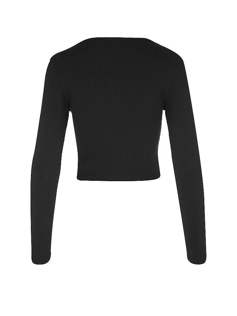 HUGO | Langarmshirt DARIMINA Cropped Fit | 