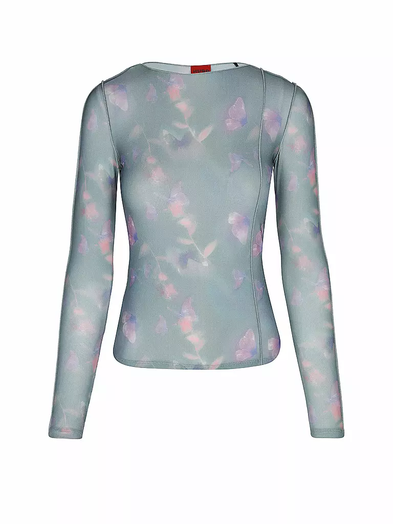 HUGO | Langarmshirt DEUPHINE | Vert clair