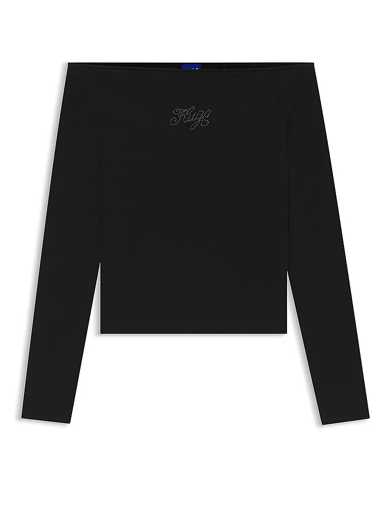 HUGO | Langarmshirt DOLDER_B | Noir