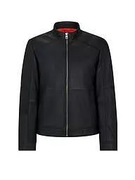 HUGO | Lederjacke LOKIS2 | Noir