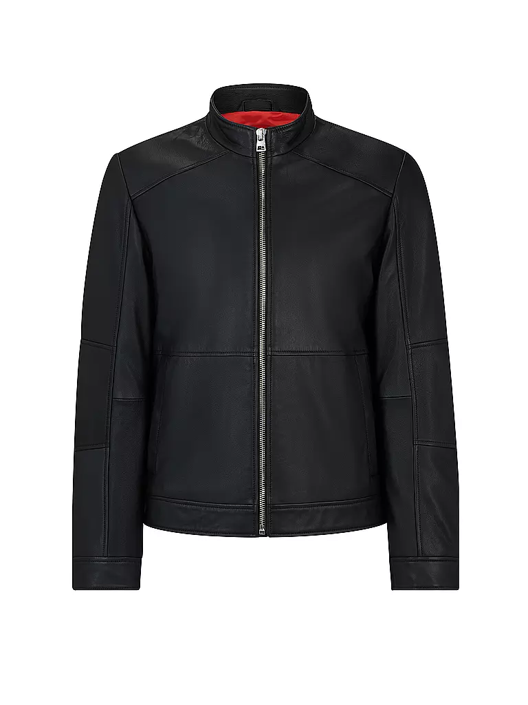 HUGO | Lederjacke LOKIS2 | Noir