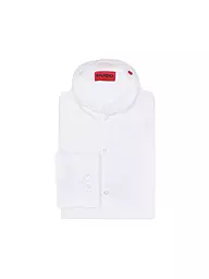 HUGO | Chemise en lin coupe slim ELVORY | Blanc