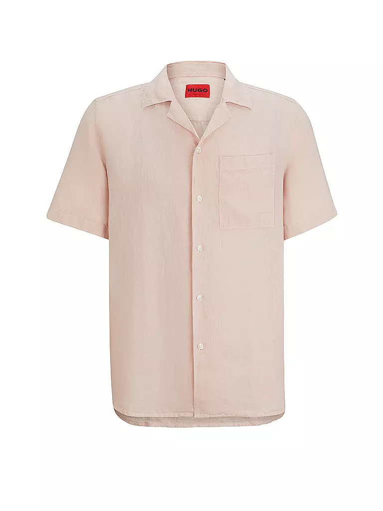 HUGO | Leinenhemd | Rose