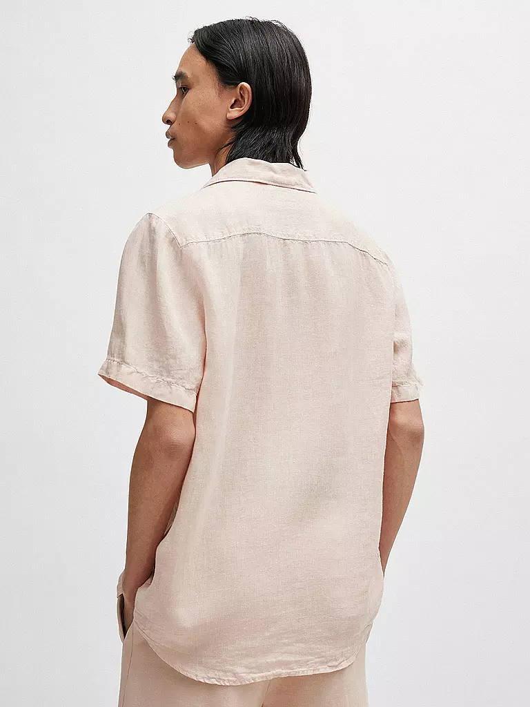 HUGO | Leinenhemd | Rose