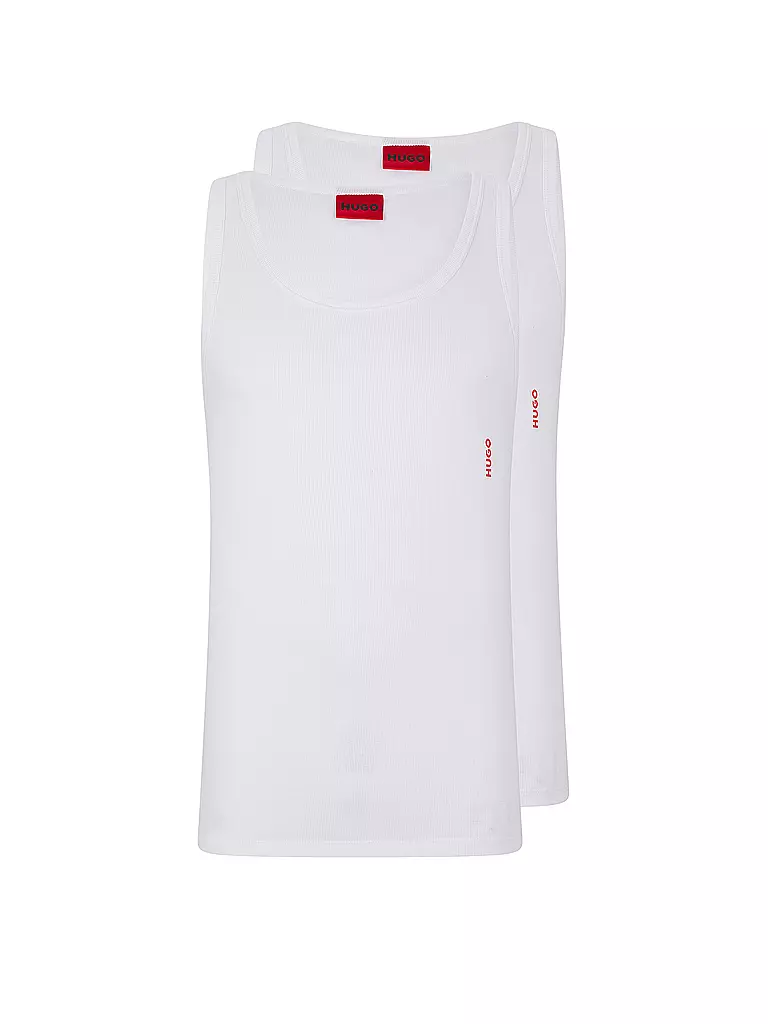 HUGO | Lot de 2 T-shirts blanc | weiss