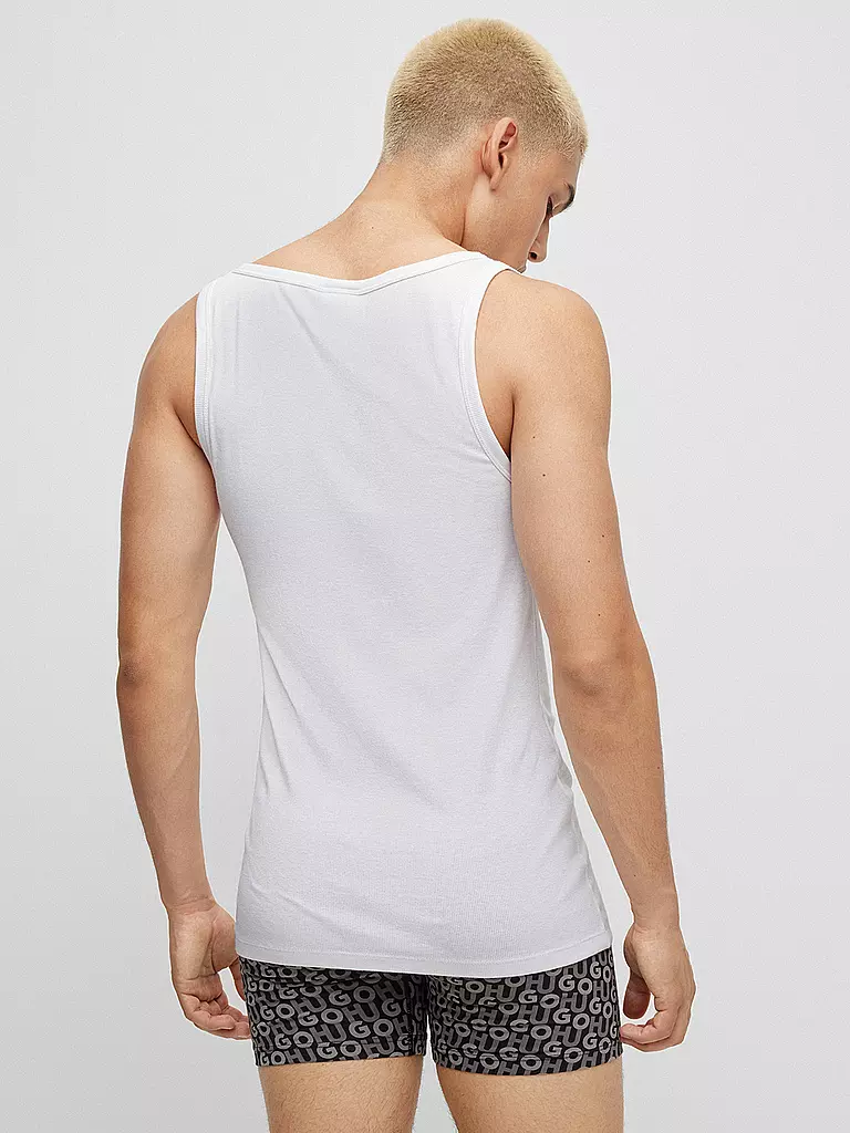 HUGO | Lot de 2 T-shirts blanc | 