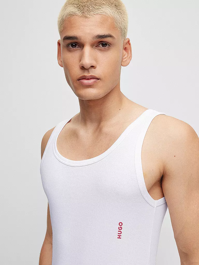 HUGO | Lot de 2 T-shirts blanc | 