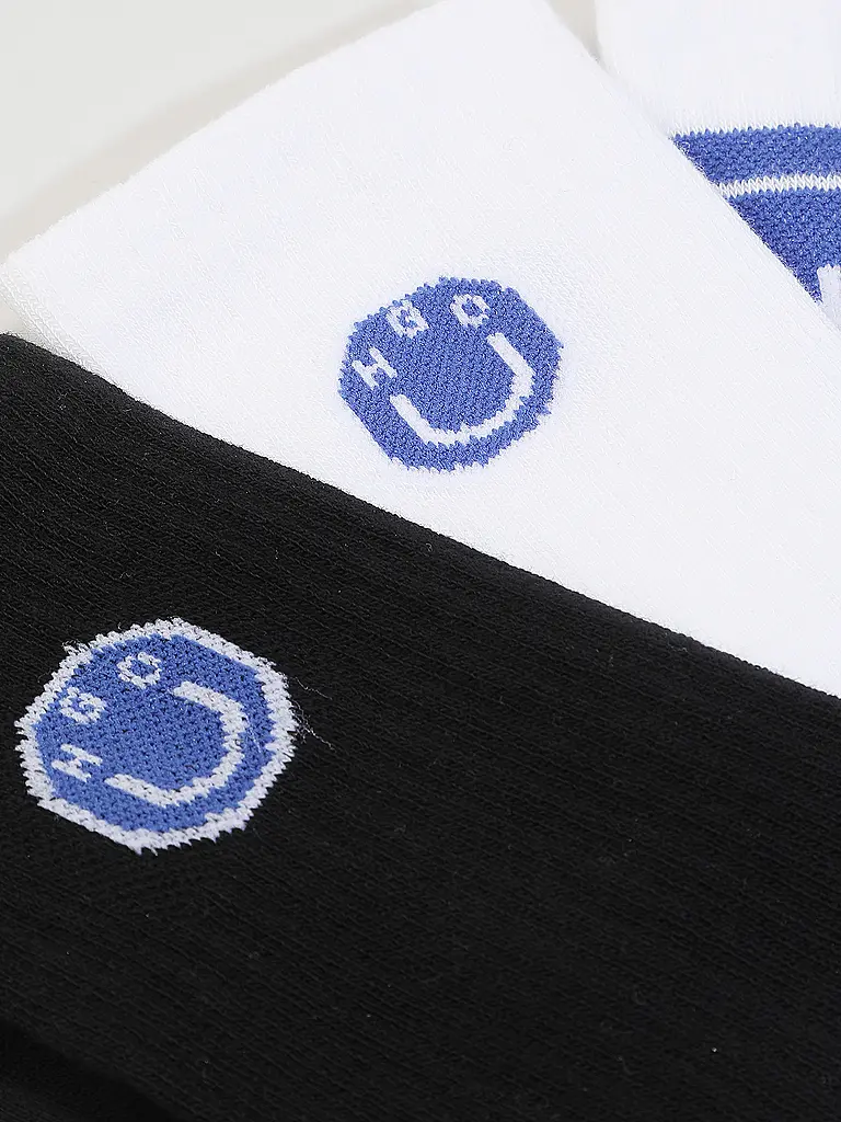 HUGO | Lot de 3 paires de chaussettes open miscellaneous | Crème