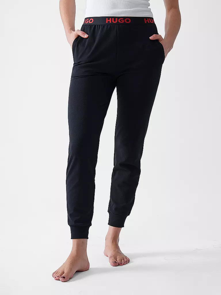 HUGO | Loungewear Hose SPORTY | schwarz