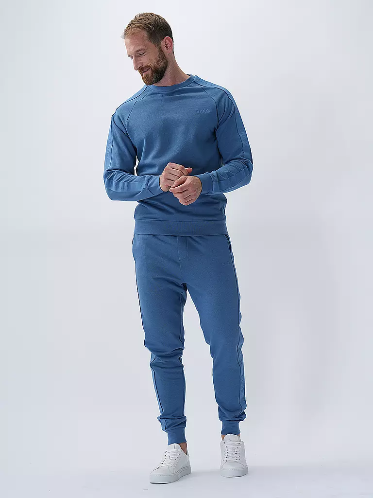 HUGO | Loungewear Hose | Bleu