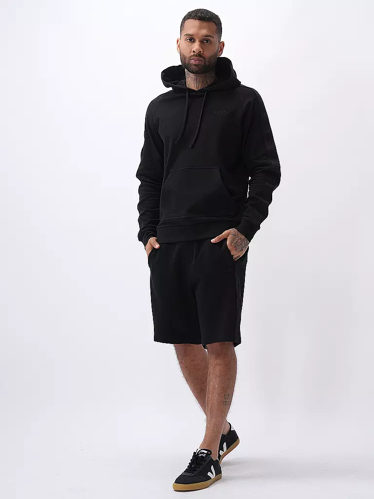 HUGO | Loungewear Kapuzensweater - Hoodie | Noir