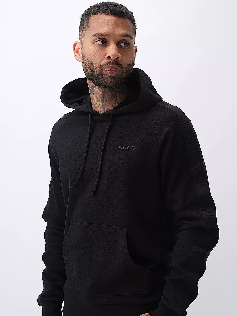 HUGO | Loungewear Kapuzensweater - Hoodie | Noir