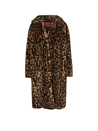 HUGO | Manteau en fausse fourrure MAFELDA-1 | Marron