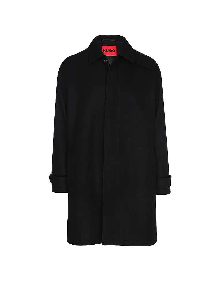 HUGO | Manteau en laine MAVER | schwarz
