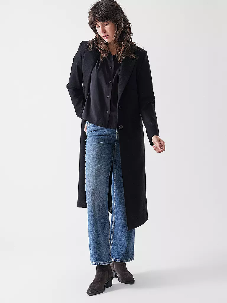 HUGO | Manteau en laine MOJENI | schwarz