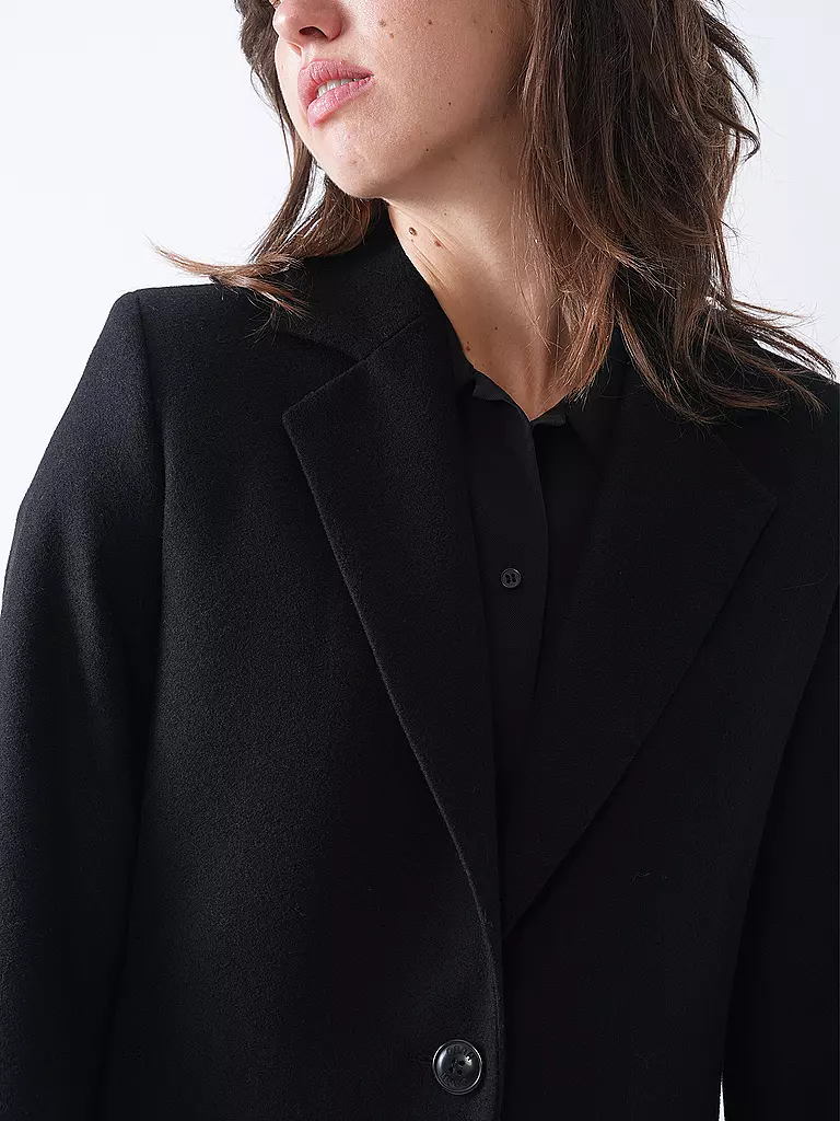 HUGO | Manteau en laine MOJENI | schwarz