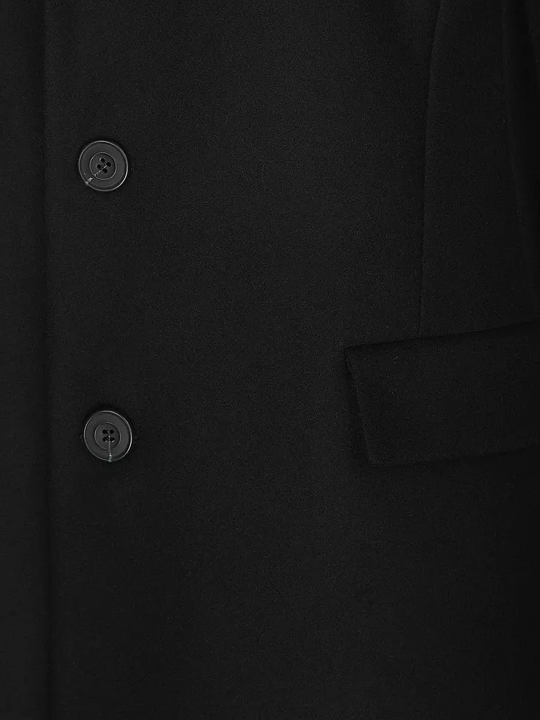 HUGO | Manteau en laine | schwarz