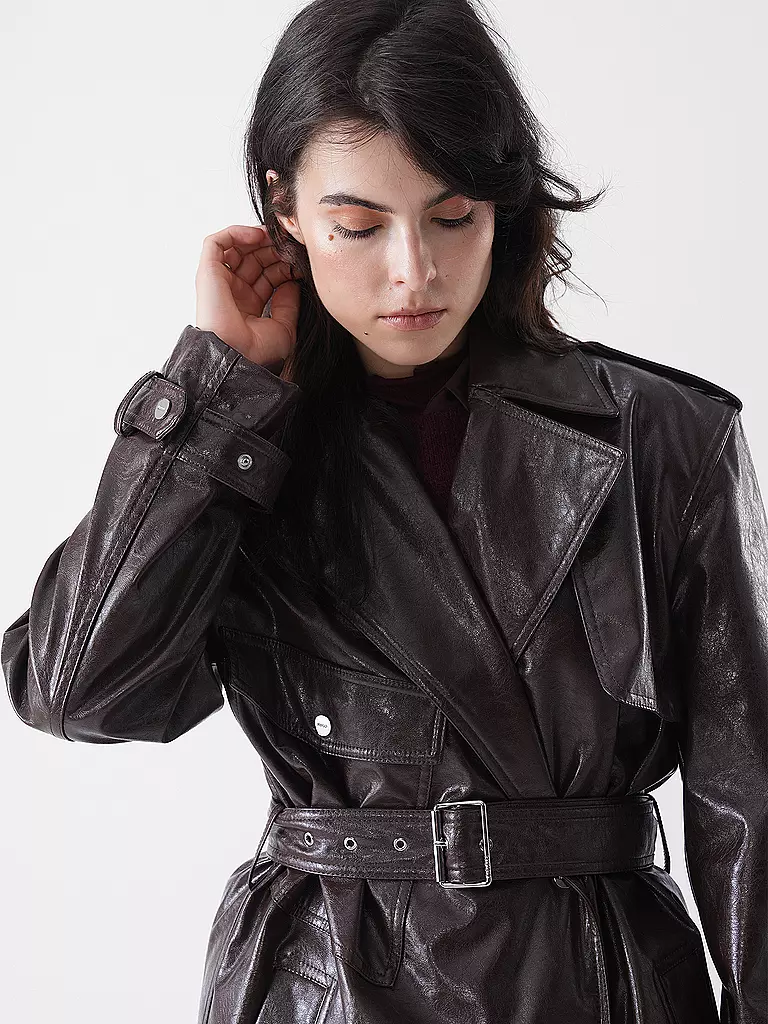 HUGO | Manteau en similicuir MALITTE-1 | 