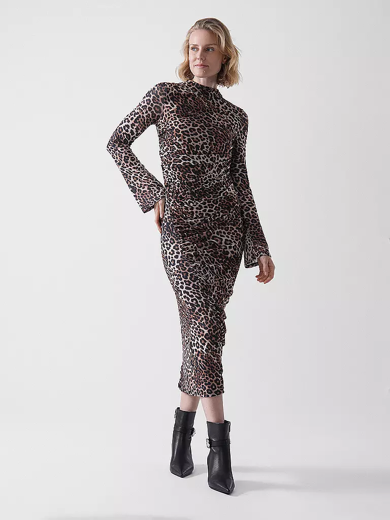 HUGO | Midikleid NARDONNAY | braun