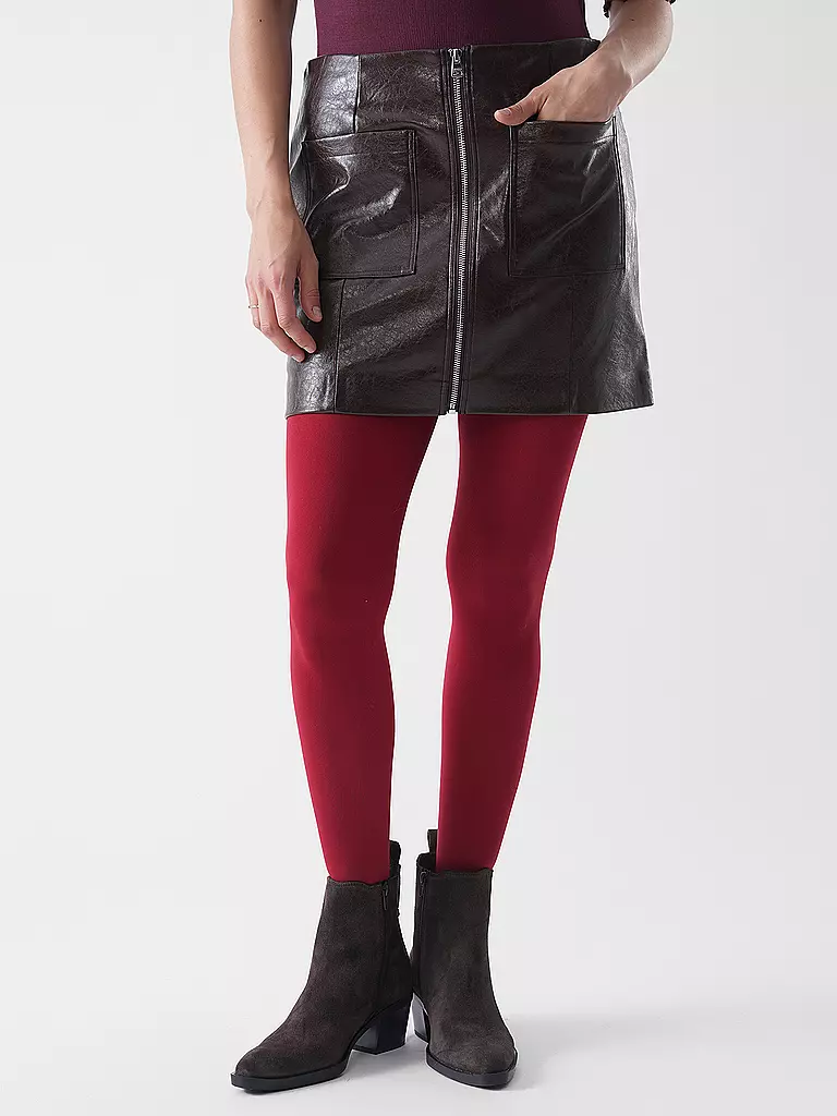 HUGO | Mini-jupe aspect cuir RALITTE | 