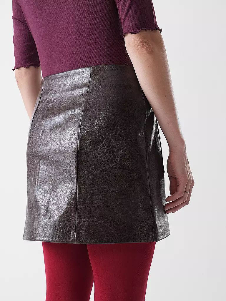 HUGO | Mini-jupe aspect cuir RALITTE | 