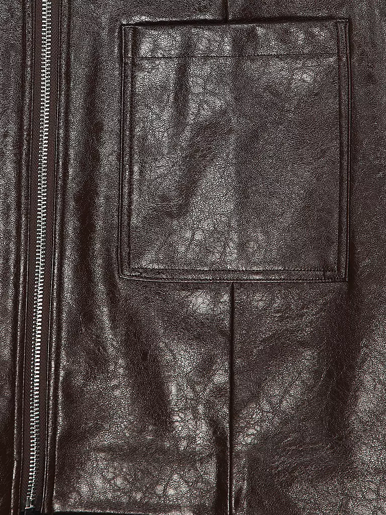 HUGO | Mini-jupe aspect cuir RALITTE | 