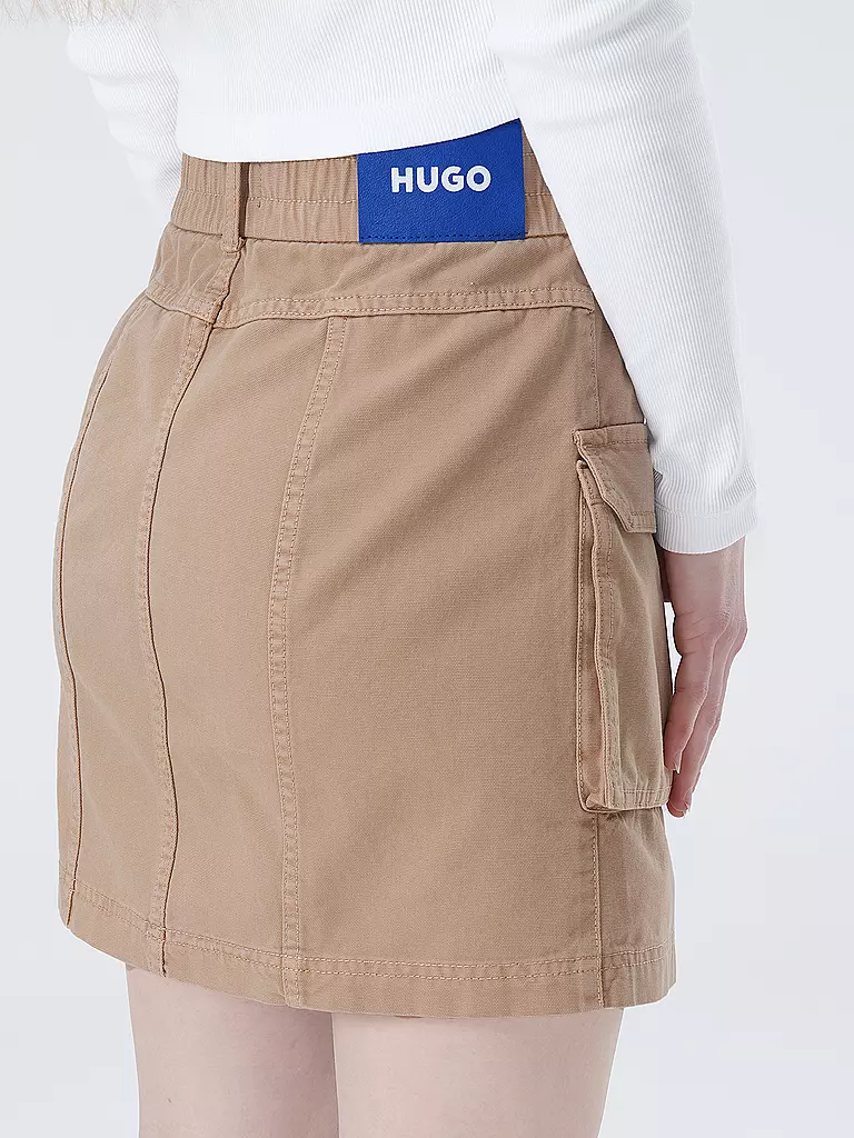 HUGO | Minirock RELISEN | Beige
