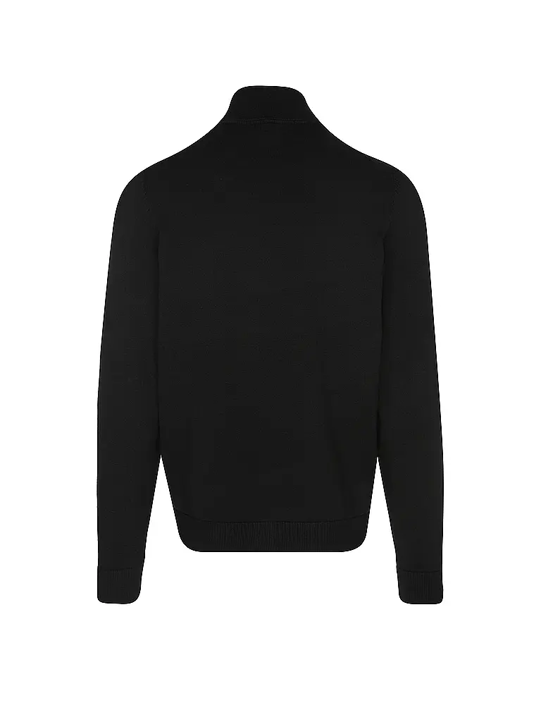HUGO | Nom du produit: Cardigan en tricot pour hommes SAN JACOMO-C | Noir