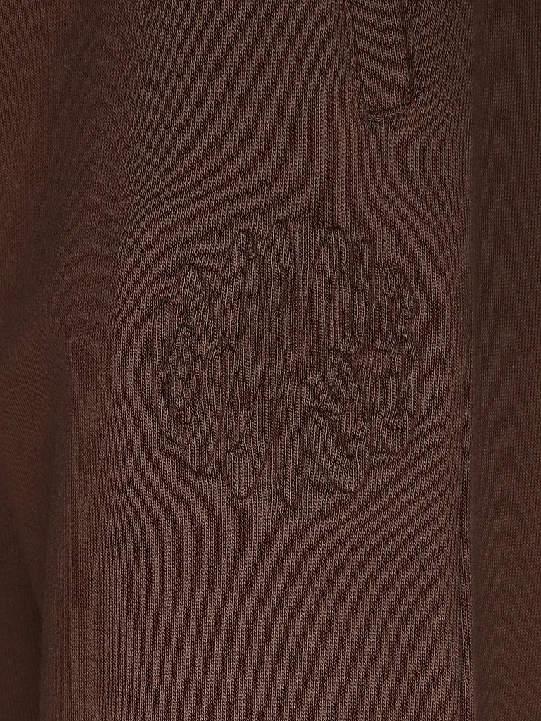 HUGO | Nom du produit: Pantalon de jogging coupe NALEISY_B
Marque: HUGO
Couleur: marron
Catégories: Mode,Femme

Matière: Coton,Molleton
Motif: Uni
Détails: Logo,Poches latérales | Marron