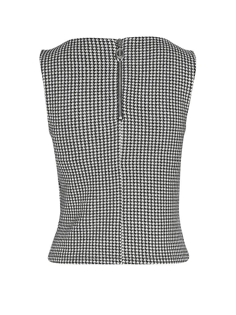 HUGO | Nom du produit: Top DAROSETTA
Marque: HUGO
Couleur: gris
Catégories: Mode,Femme

Longueur des manches: sans manches
Encolure: Col rond
Matière: Coton,Stretch
Motif: Carreaux
Coupe (vêtement d'extérieur): Regular
Style: Pure,Tendance | Gris