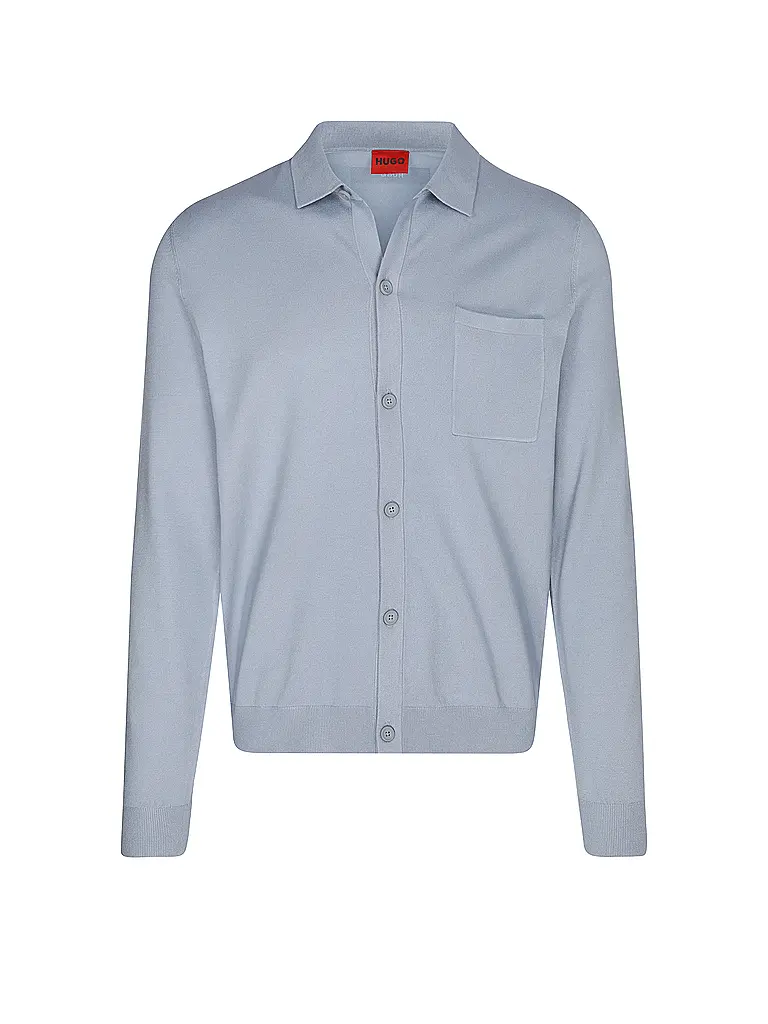 HUGO | Nom du produit : Gilet SAN JORDAN-CV | Bleu clair