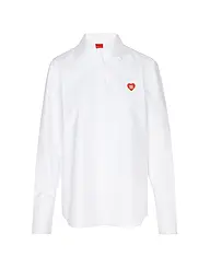 HUGO | Nom du produit : Chemisier ERSELIA
Marque : HUGO
Couleur : blanc
Catégories : Mode, Femme

Longueur des manches : Manches longues
Matière : Coton
Forme du col : Col de chemisier
Motif : Uni
Coupe (vêtement d'extérieur) : Ample
Style : Pure, Tendance
D | Blanc